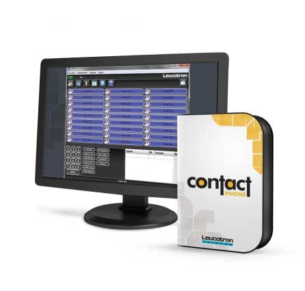 Terminal Virtual Contact Phone - Leucotron