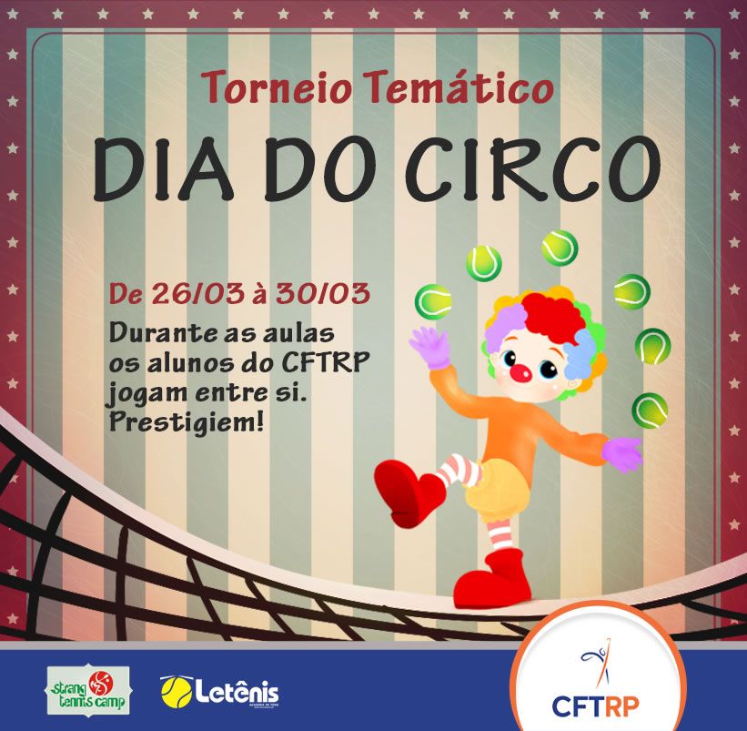 Torneio de Tnis Interno de Circo CFTRP - 27/03/2018