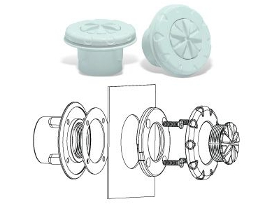 Dispositivos para Piscinas de Vinil. - Dispositivo de Aspirao.