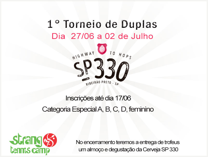 TORNEIO DE DUPLAS SP 330