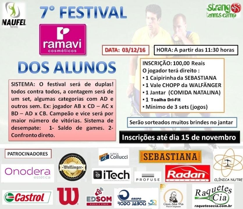 7 FESTIVAL RAMAVI DOS ALUNOS