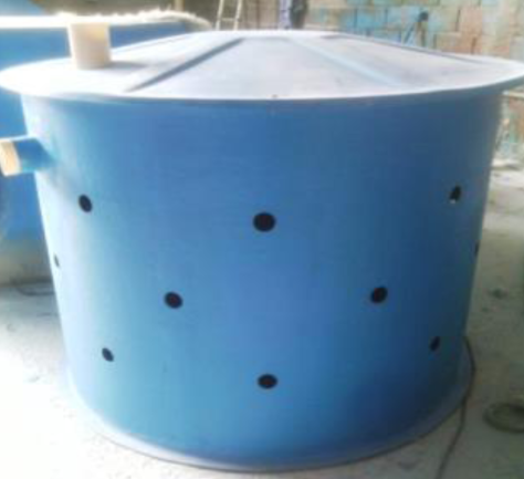 ETE PRFV: Fibra de Vidro