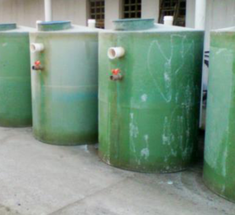 ETE PRFV: Fibra de Vidro