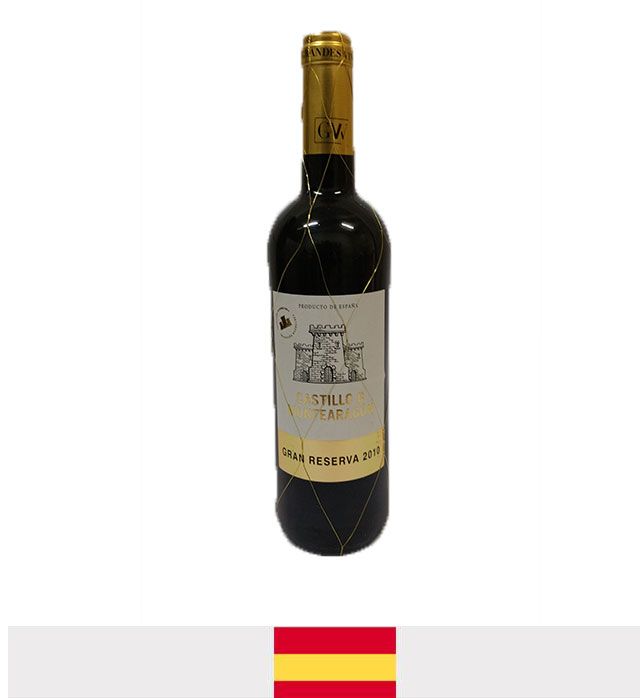 Castillo de Montearagon Gran Reserva Carinena 750ml - Vinho Castillo De Montearagon Gran Reserva Carinena