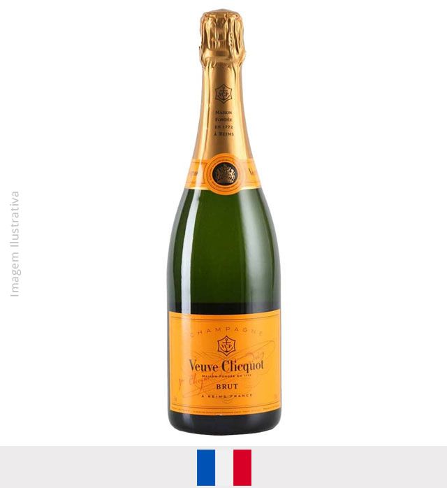 Champagne Veuve Clicquot Brut 750ml - Champagne Veuve Clicquot Brut