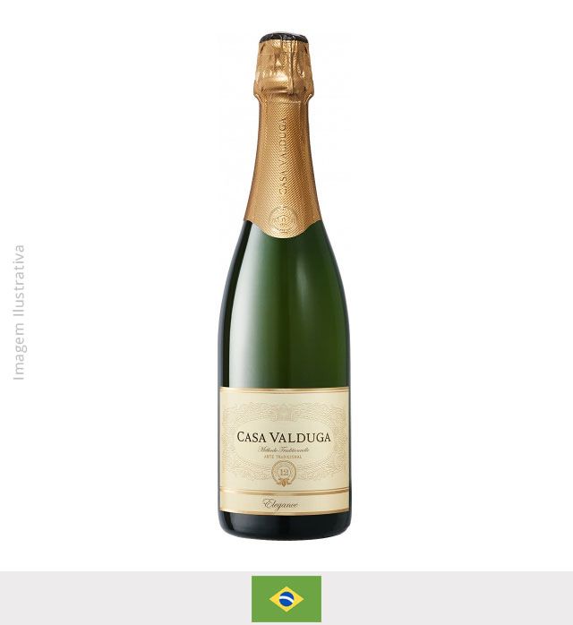 Espumante Casa Valduga Arte Elegance Demi Sec 750ml - Espumante Casa Valduga Arte Elegance Demi Sec