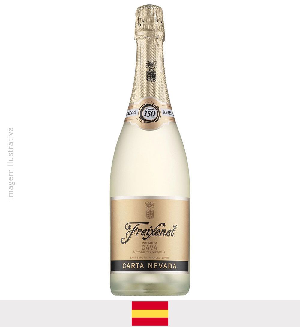 Espumante Cava Freixenet Carta Nevada 750ml - Espumante Cava Freixenet C