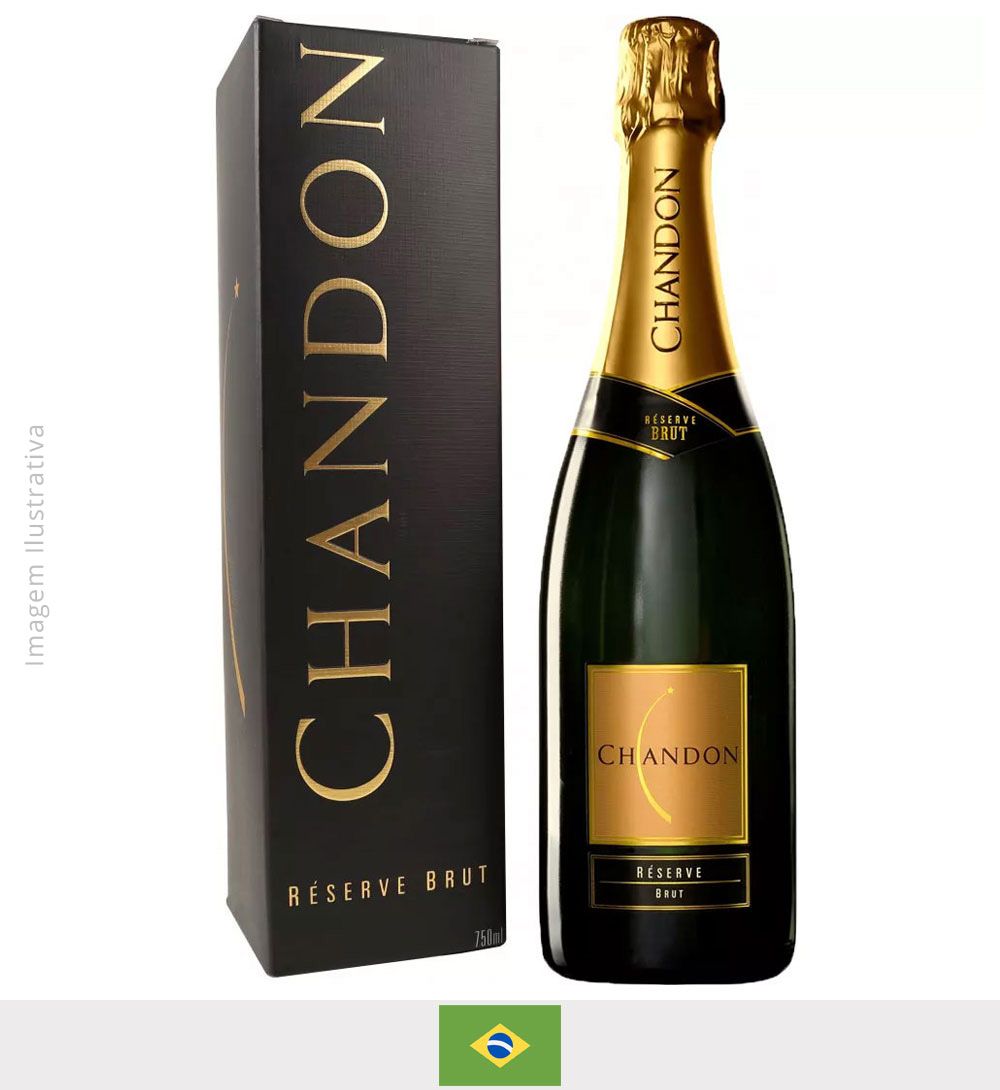 Espumante Chandon Brut Reserve 750ml - Espumante Chandon Brut Reserve