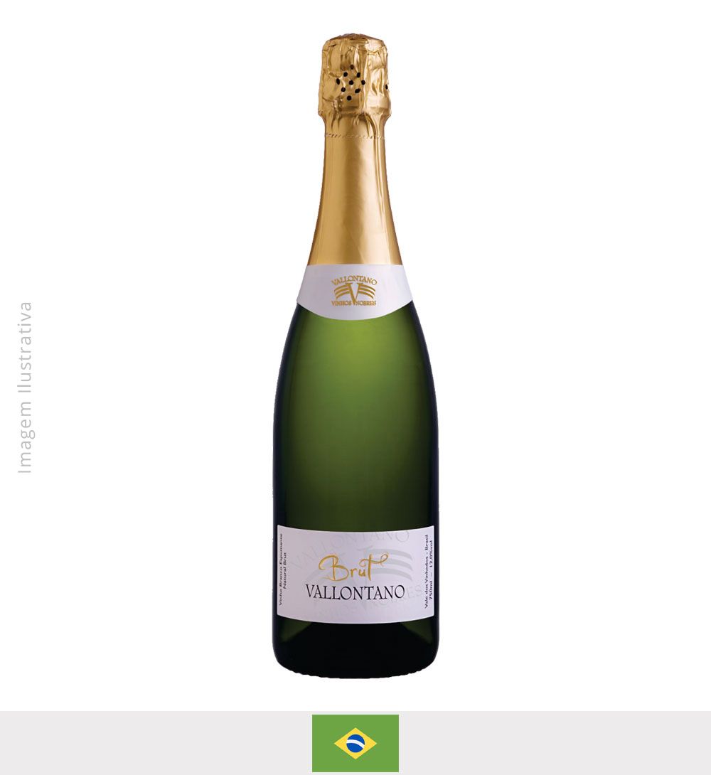 Espumante Vallontano Brut 750ml - Espumante Vallontano Brut