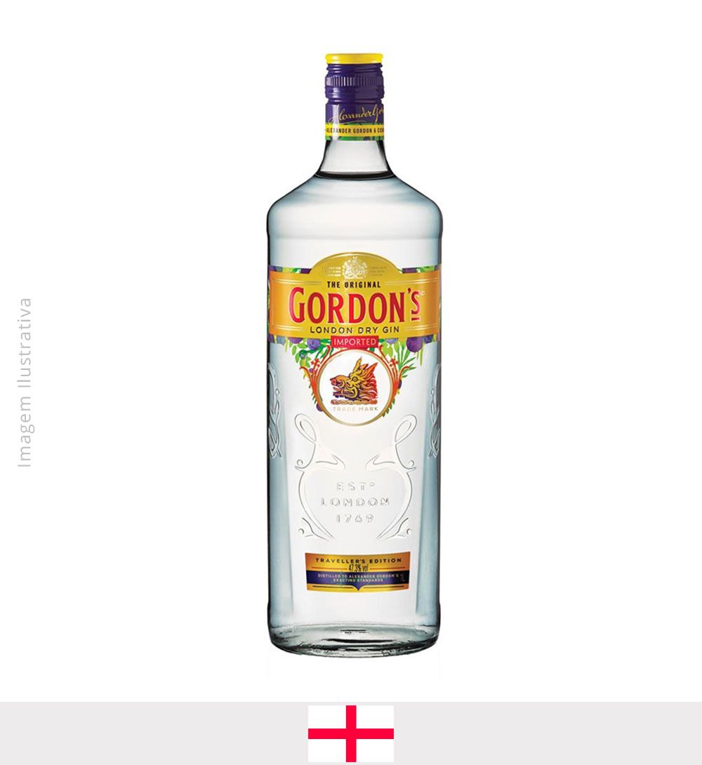 Gin Gordons Dry 750ml - Gin Gordons Dry