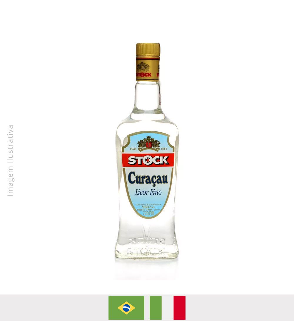 Licor Fino Stock Curaçau 720ml - Licor Fino Stock Curaçau