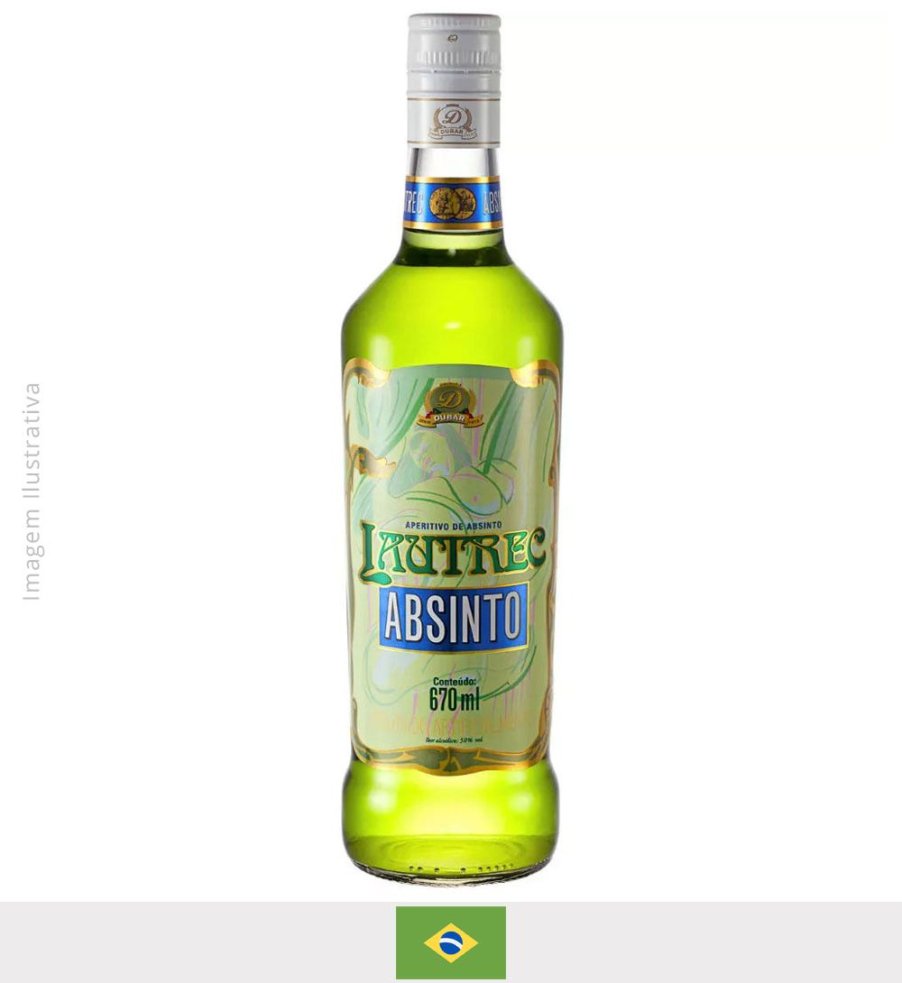 Absinto Lautrec 670ml - Absinto Lautrec