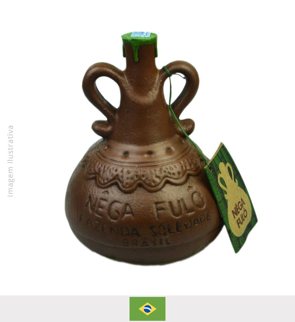 Cachaça Nêga Fulo Terracota 700ml - Cachaça Nêga Fulo Terracota