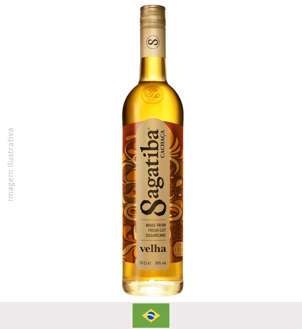 Cachaça Sagatiba Velha 700ml - Cachaça Sagatiba Velha
