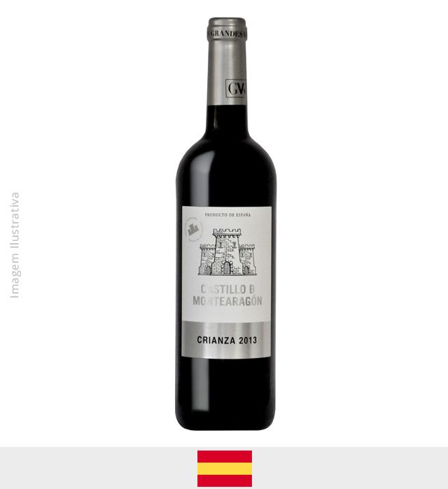 Vinho Castillo de Montearagon Crianza - Vinho Castillo De Montearagon Crianza