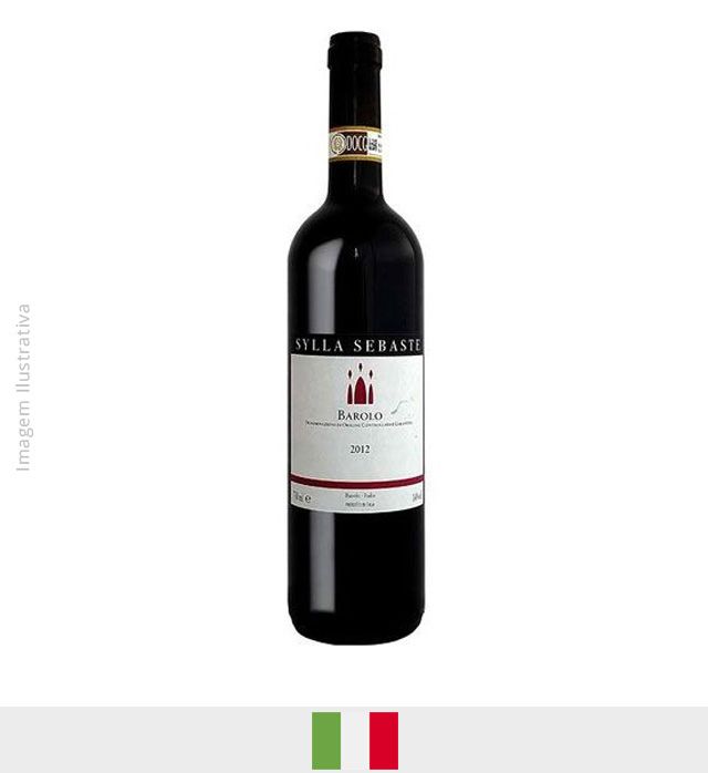 Vinho Sylla Sebaste Barolo DOCG 750ml - Vinho Sylla Sebaste Barolo