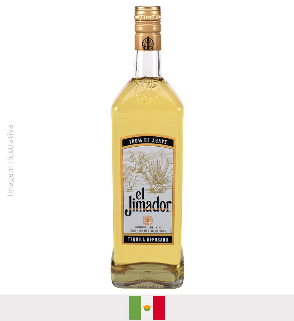 Tequila El Jimador Reposado (ouro) 750ml - Tequila El Jimador Reposado (ouro)