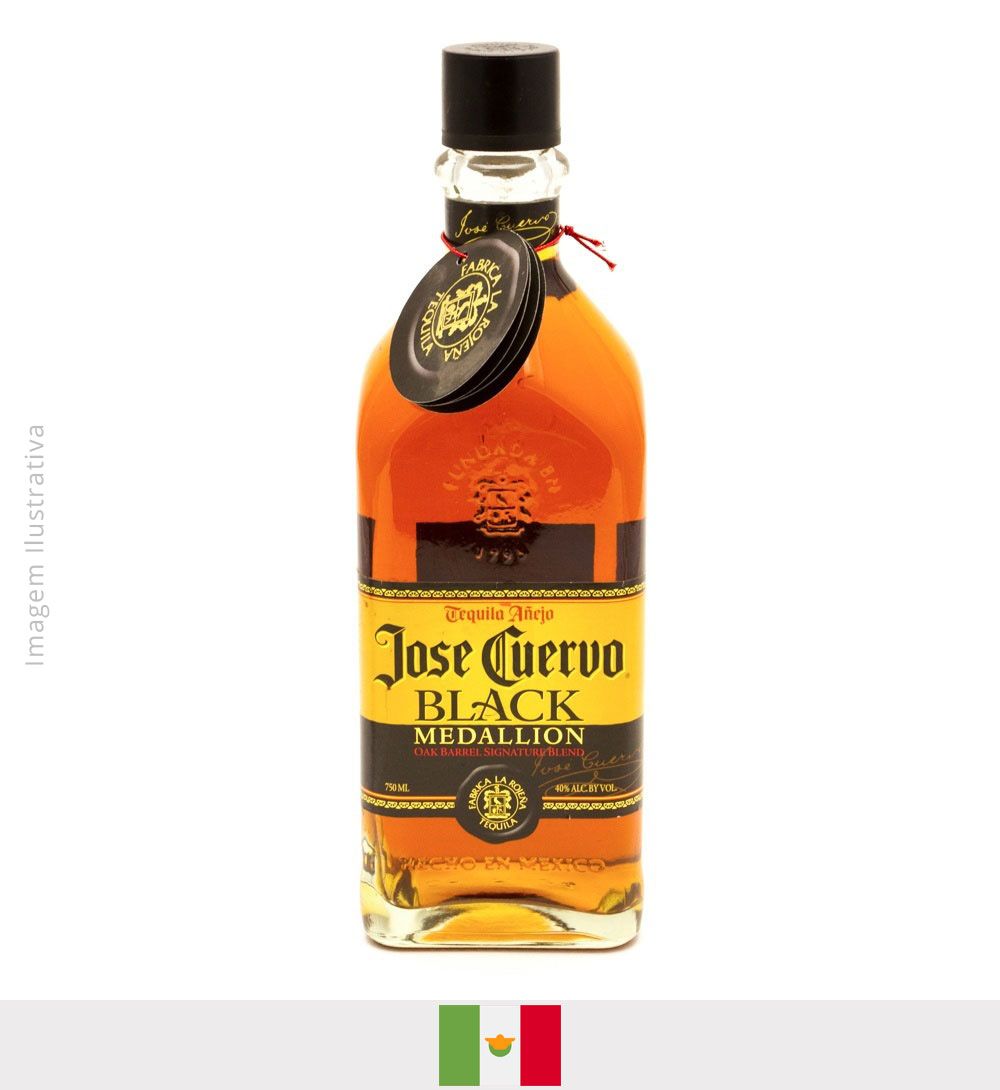 Tequila Jose Cuervo Black 750ml - Tequila Jose Cuervo Black