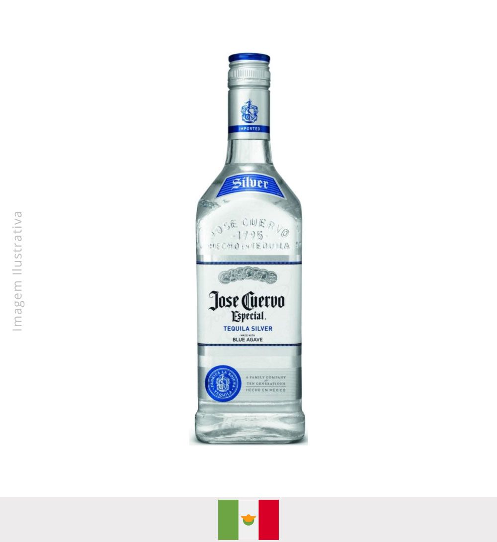 Tequila Jose Cuervo Prata750ml - Tequila Jose Cuervo Prata