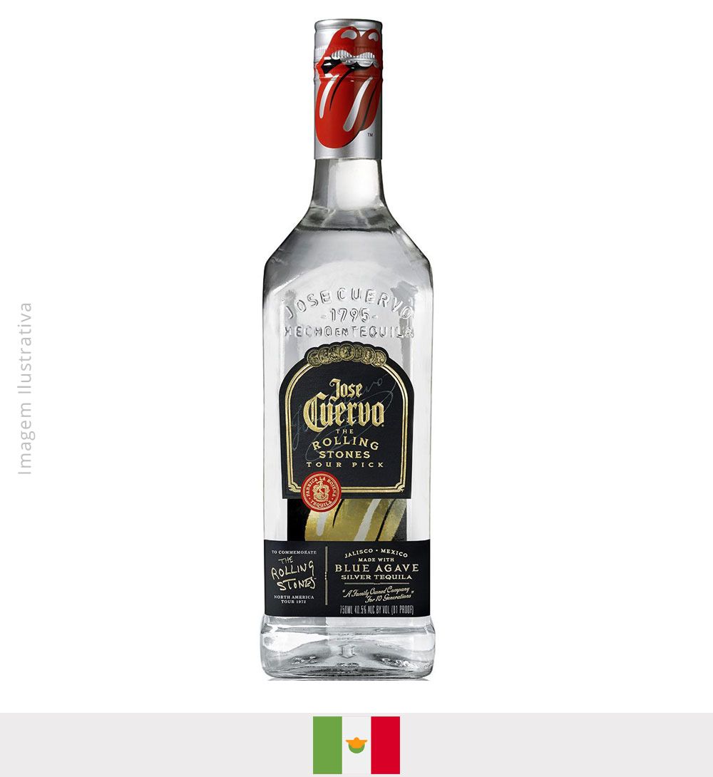 Tequila Jose Cuervo Rolling Stones 750ml - Tequila Jose Cuervo Rolling Stones