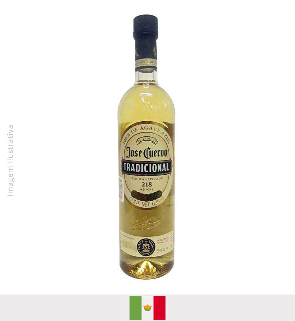 Tequila Jose Cuervo Tradicional 100% Agave 695ml - Tequila Jose Cuervo Tradicional