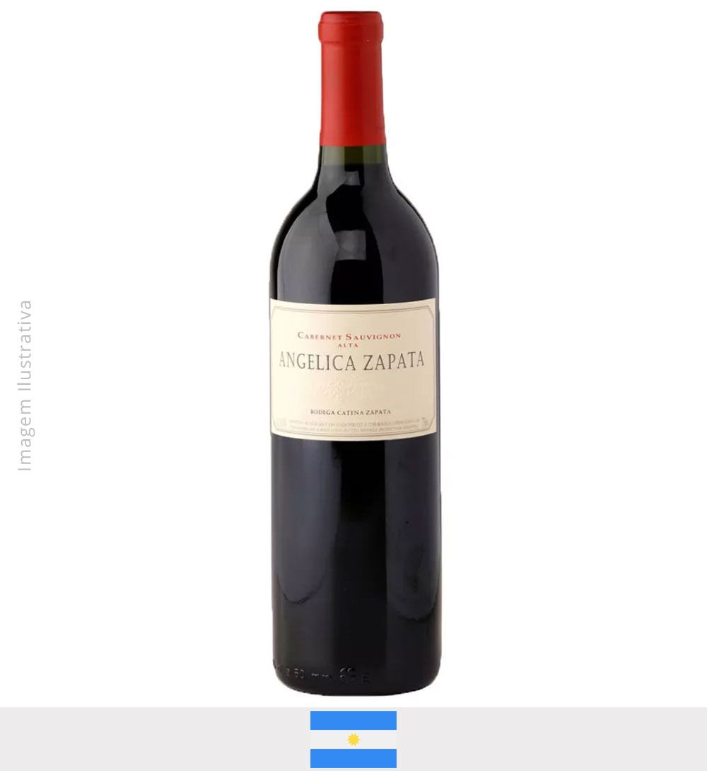 Vinho Angelica Zapata Cabernet Sauvignon 750ml - Vinho Angélica Zapata Cabernet Sauvignon