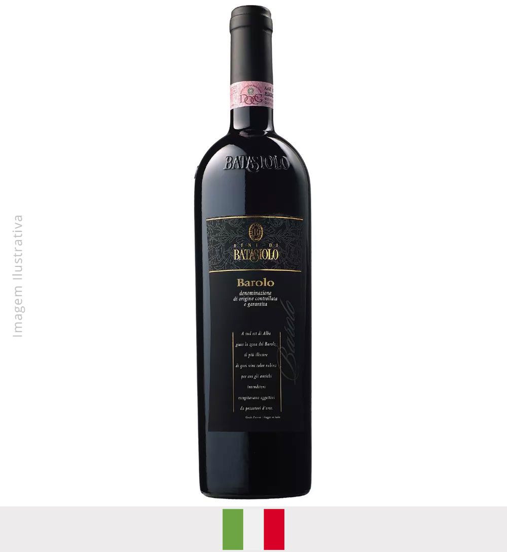 Vinho Barolo Batasiolo DOCG 750ml - Vinho Barolo Batasiolo DOCG