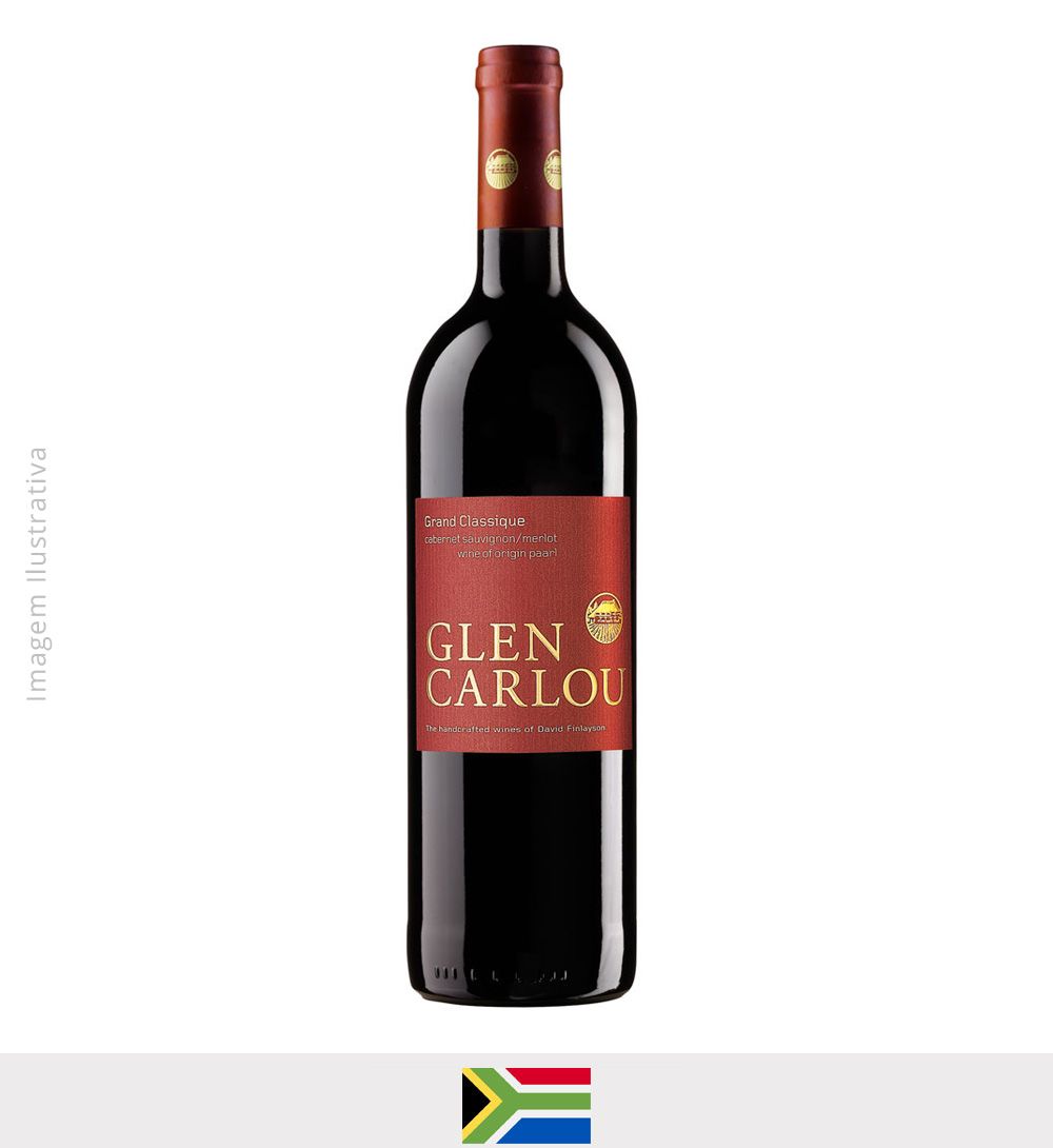 Vinho Glen Carlou Gran Classic 750ml - Vinho Glen Classic Gran Reserva