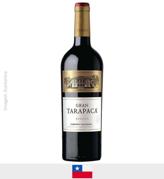 Vinho Gran Tarapaca Cabernet Sauvignon 750ml - Gran Tarapaca Cabernet Sauvignon