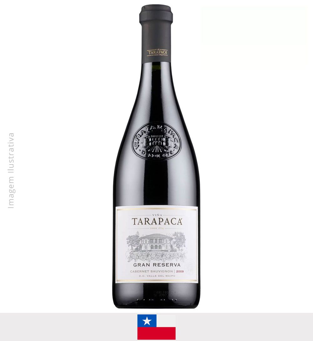 Vinho Tarapaca Gran Reserva Cabernet Sauvignon 750ml - Vinho Tarapaca Gran Reserva Cabernet Sauvignon