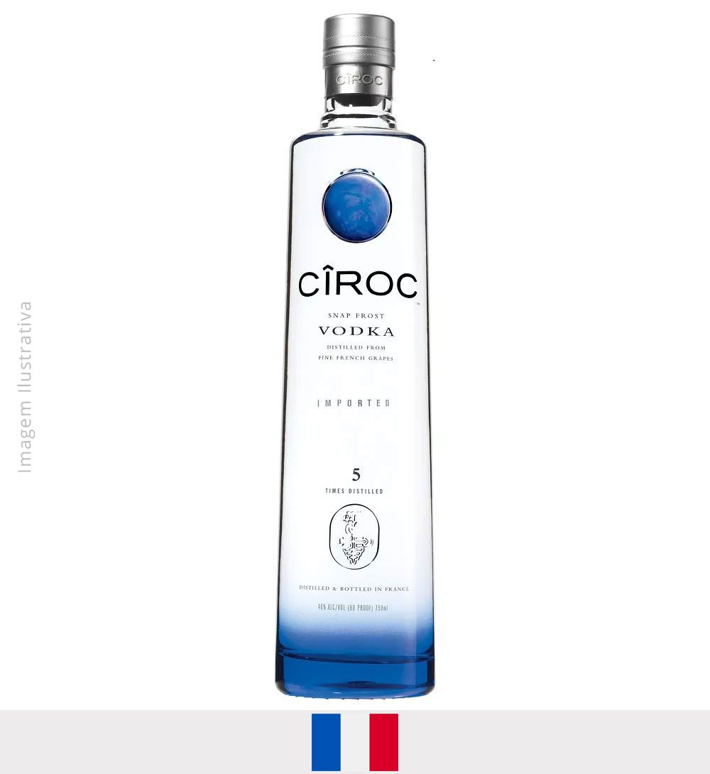 Vodka Cirôc 750ml - Vodka Cirôc