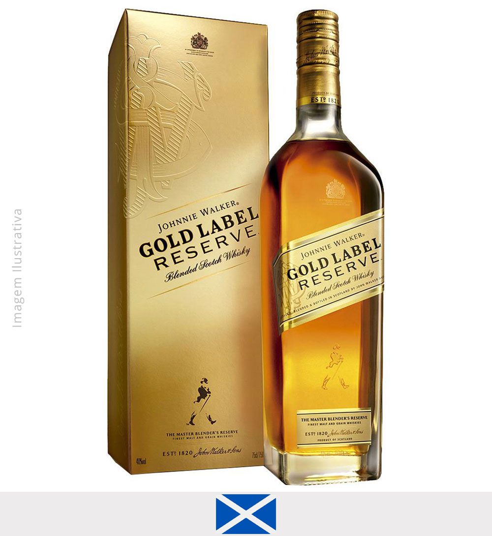 Whisky Johnnie Walker Gold Label Reserve 750 ml - Whisky Johnnie Walker Gold Label Reserve
