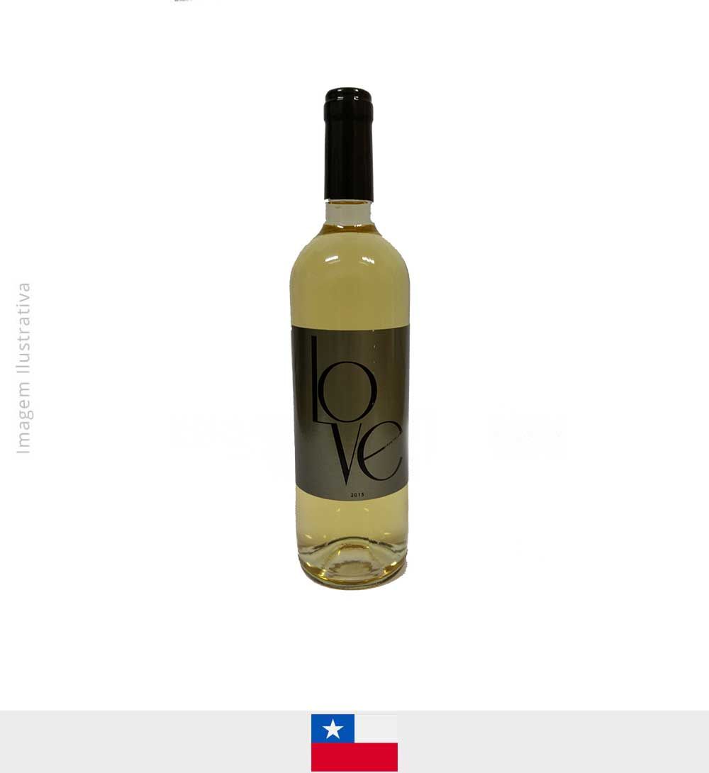 Love White Chardonay Sauvignon Blanc Central Valley 750ml - Love White Chardonay