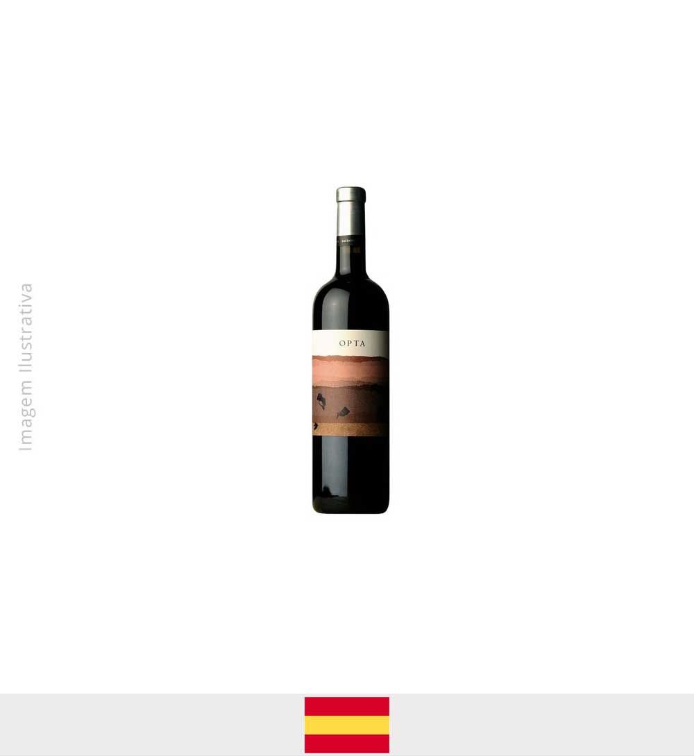 Vinho Opta 70% Tempranillo, 20% Garnach, 10% Syrah