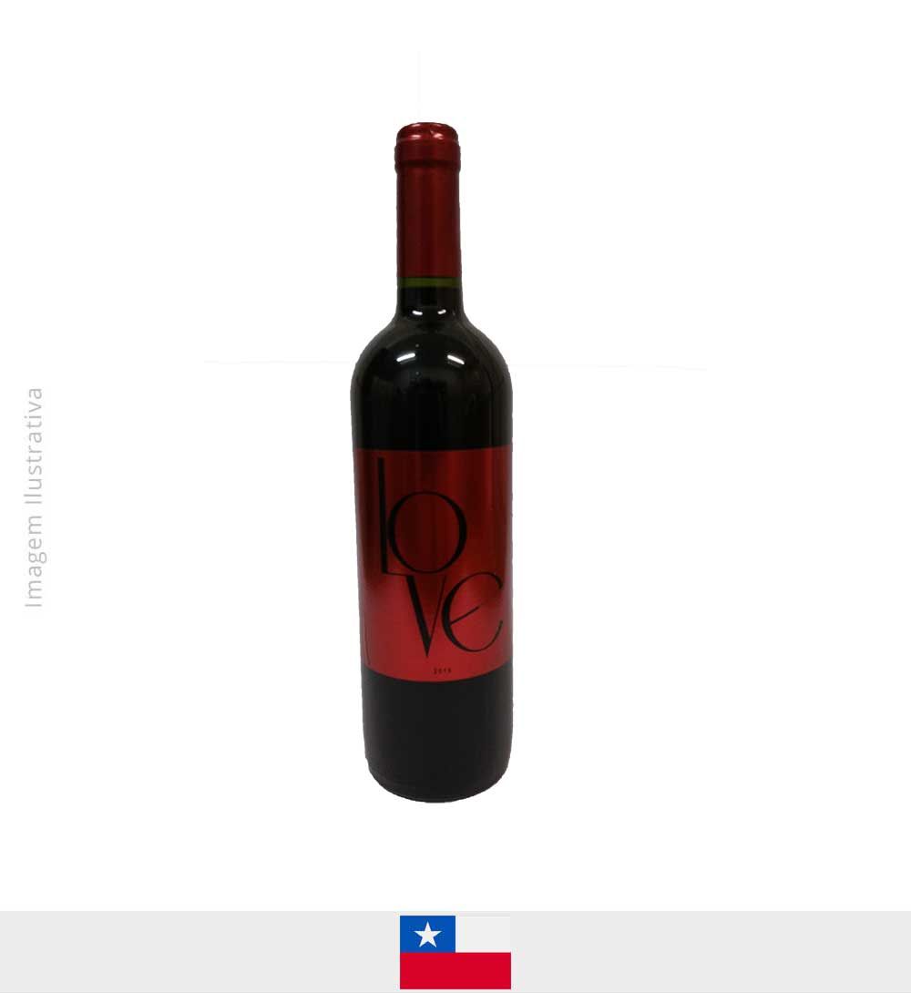 Love Red Cabernet Sauvignon Carmenere Central Valley 750ml - Love Red Cabernet