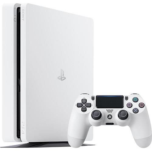 Playstation 4 Slim 1TB Branco + Controle Sem Fio
