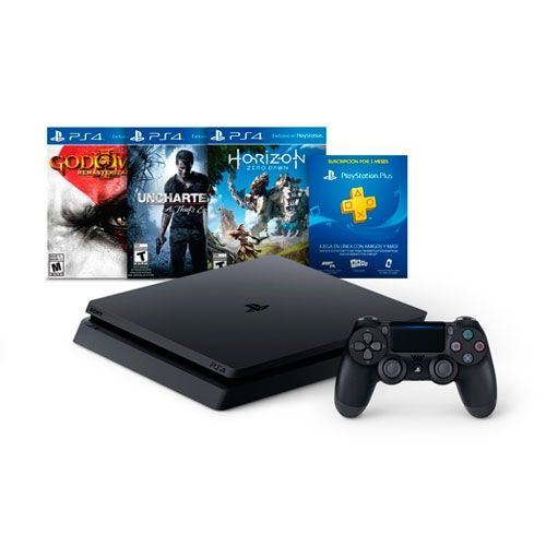 Playstation 4 Slim 500gb Bundle Hits + Controle Sem Fio