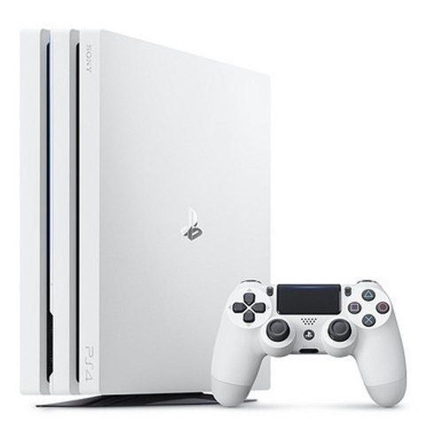 Playstation 4 Pro 1TB Branco 4k + Controle Sem Fio