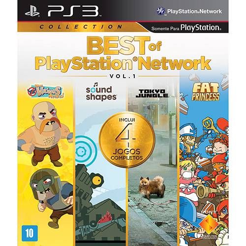 Best of PlayStation Network - Vol. 1 - PS3 Semi novo