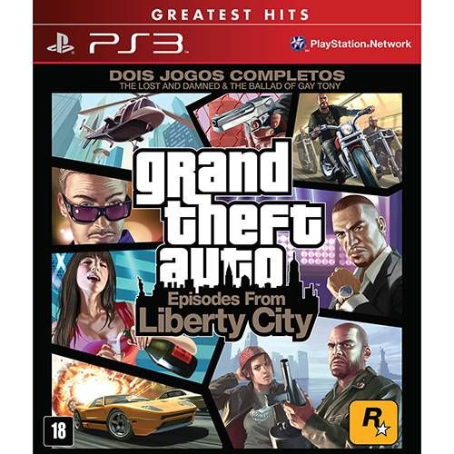 Grand Theft Auto: Episodes from Liberty City - PS3 Semi novo