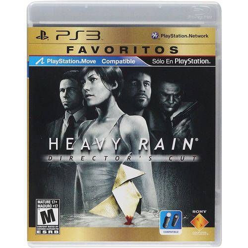 Heavy Rain Director's Cut Favoritos - PS3 Semi novo