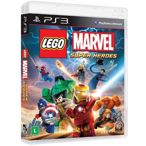 Lego Marvel Super Heroes - PS3 Seminovo