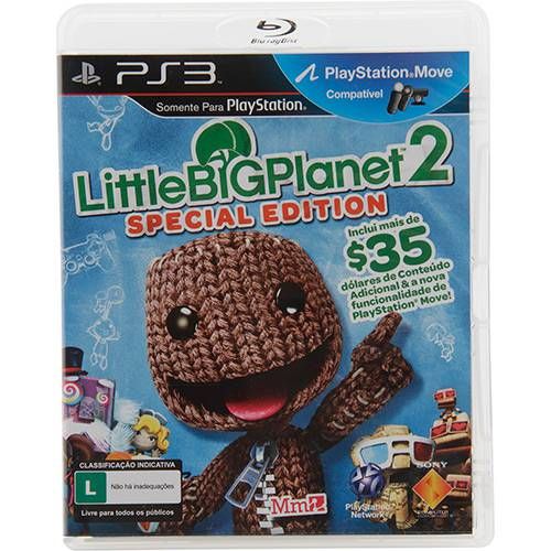 Little Big Planet 2: Special Edition - PS3 Seminovo
