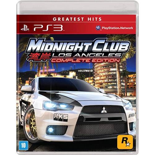 Midnight Club Los Angeles: Complete Edition - Ps3 Seminovo