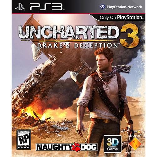 Uncharted 3: Drake's Deception PS3 Seminovo
