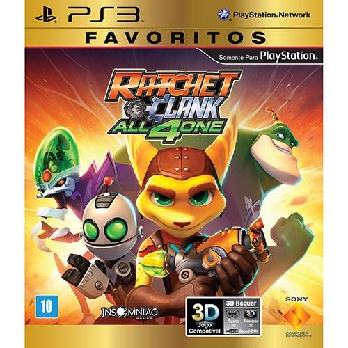 Ratchet and Clank: All 4 One - PS3 Seminovo