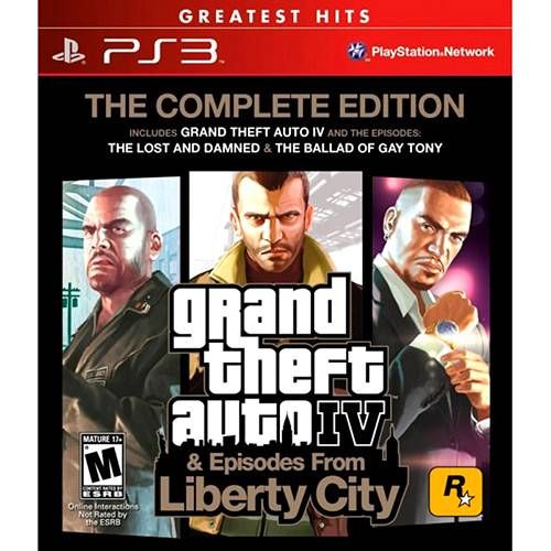 GTA IV Complete Edition - PS3 Seminovo