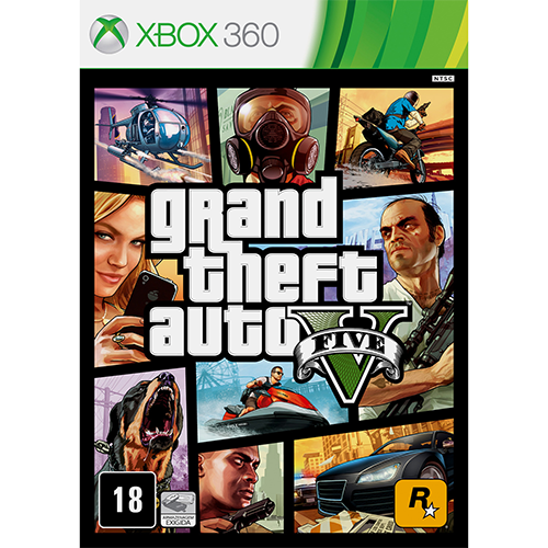 Grand Theft Auto V (Gta) - Xbox 360 Seminovo