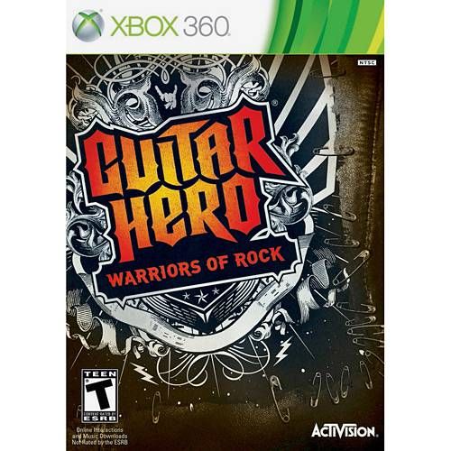 Guitar Hero: Warriors of Rock - X360 Seminovo