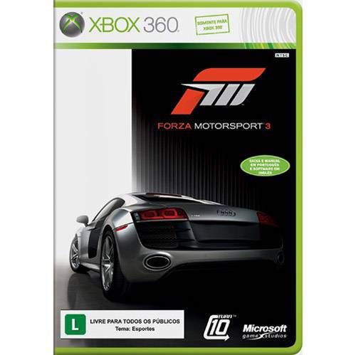 Forza Motorsport 3 - Xbox 360 Seminovo